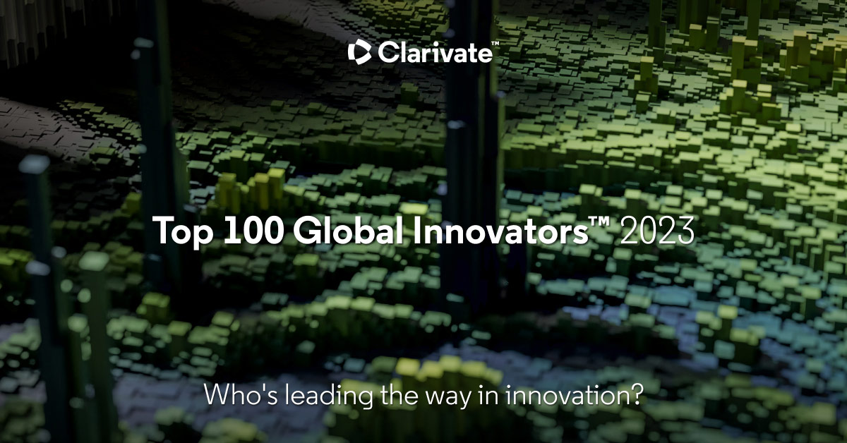 Ricoh nimettiin "Clarivate Top 100 Global Innovators 2023" -listalle