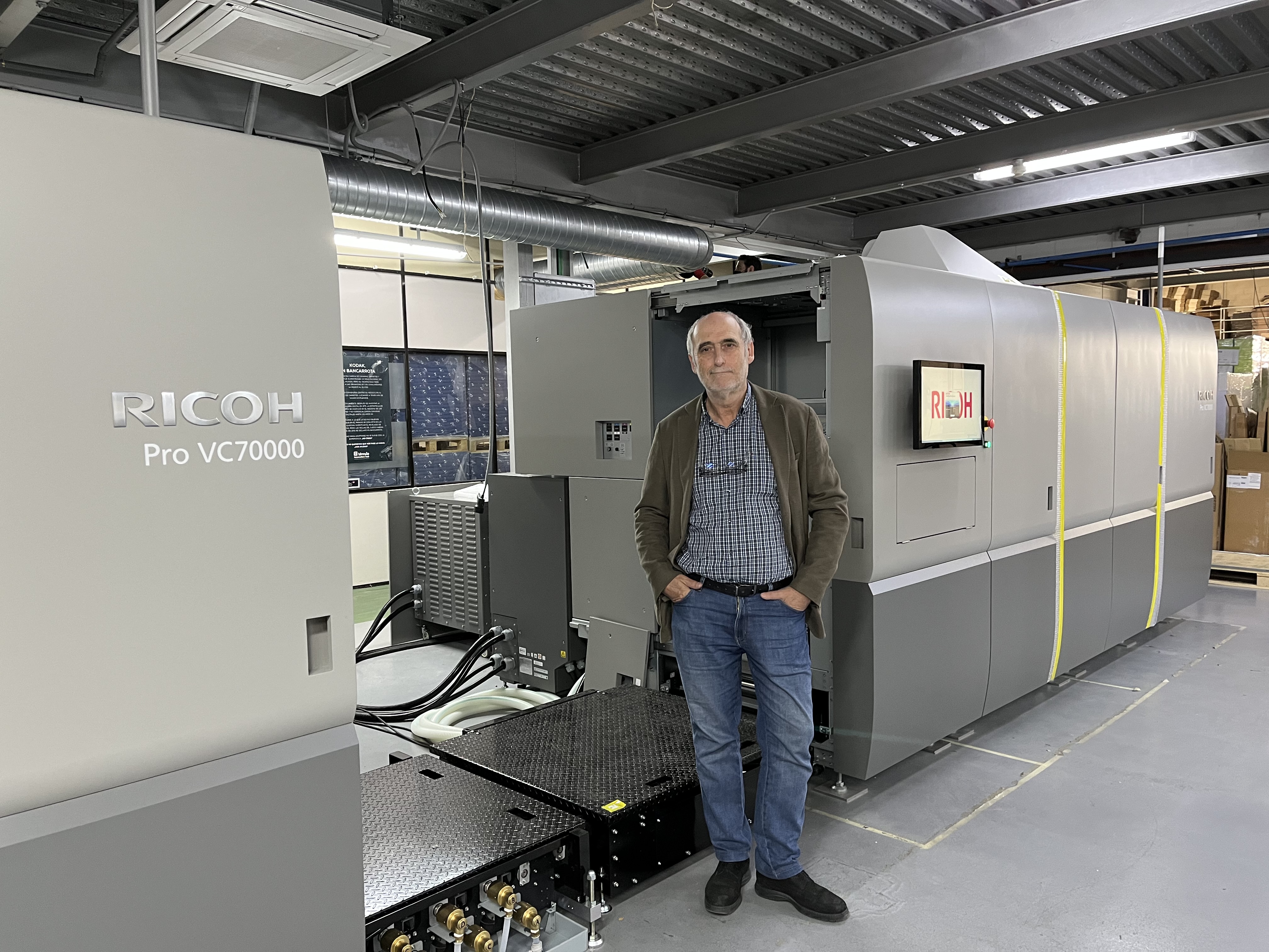 Tórculo continues digital transformation with Spain’s first Ricoh Pro™ VC70000 digital colour continuous feed press