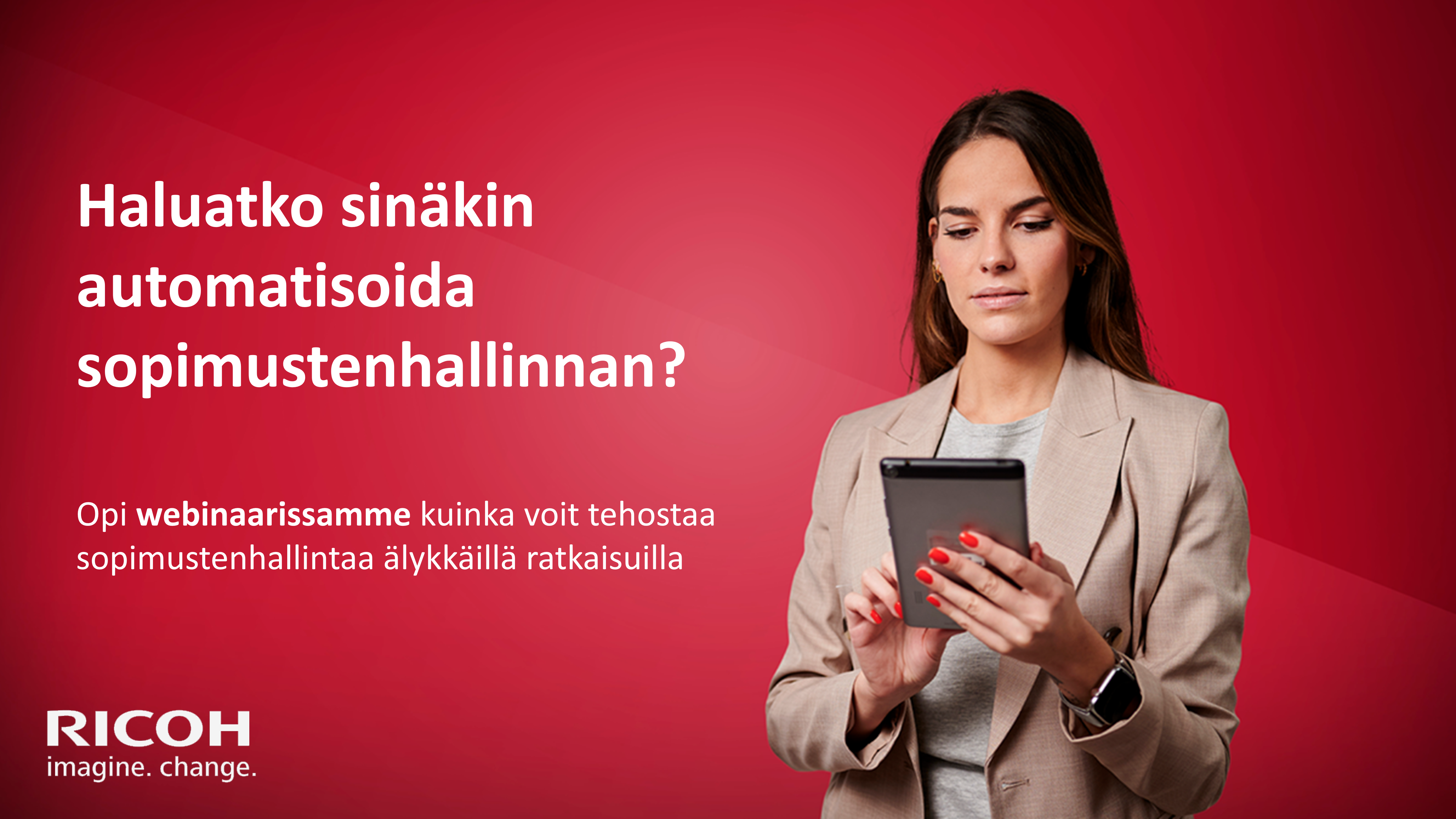 Sopimusten hallinta tehokkaammaksi automatisoinnilla