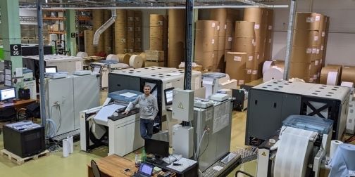T 8 nykyaikaistaa painotuotantonsa Venäjän ensimmäisillä Ricoh Pro™ VC20000- ja Pro™ V20000 -mustesuihkutulostimilla